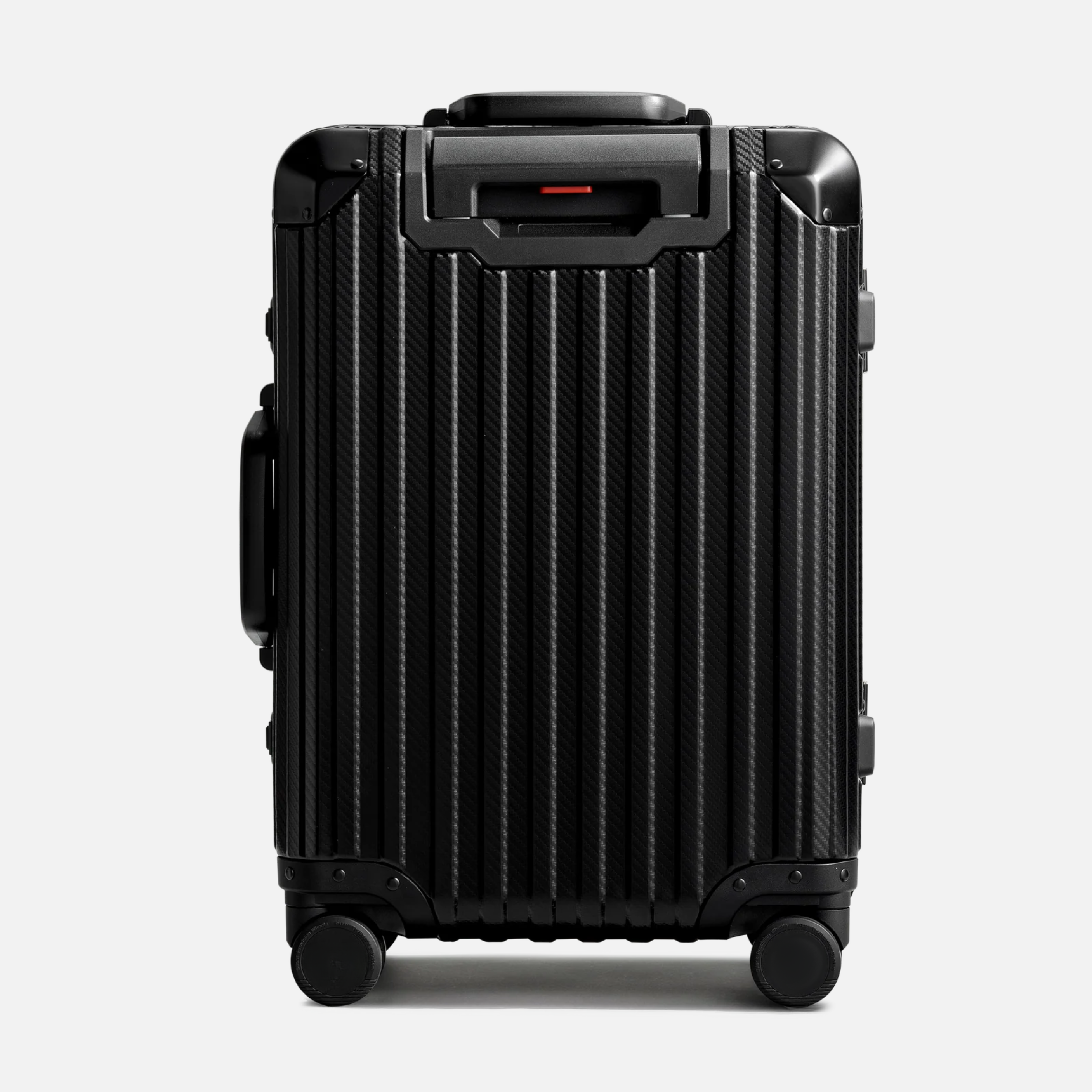 Trava Aluminium kuffert sort bagside - robust konstruktion