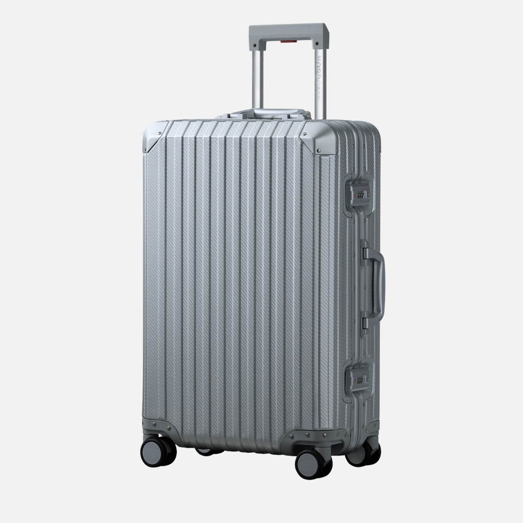 TRAVA ALUMINIUM KUFFERT SØLV