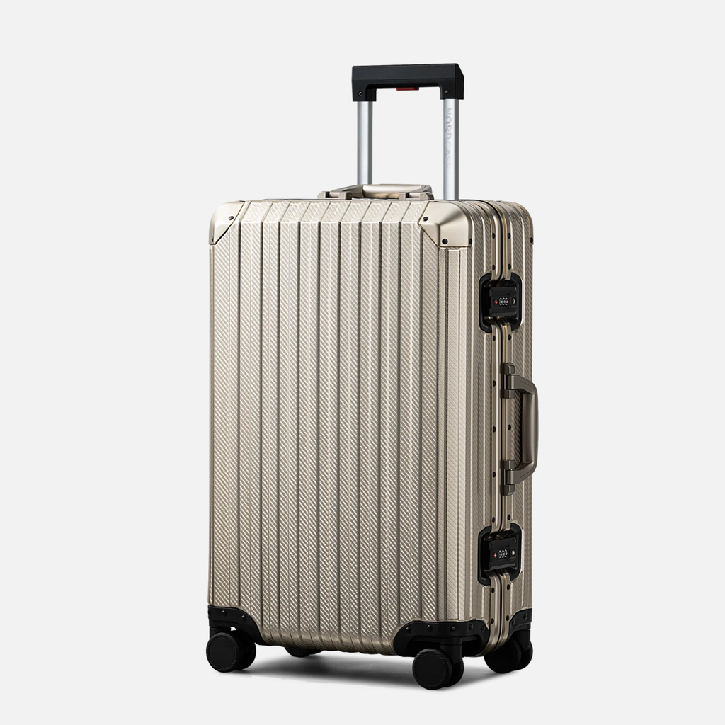 TRAVA ALUMINIUM KUFFERT CHAMPAGNE