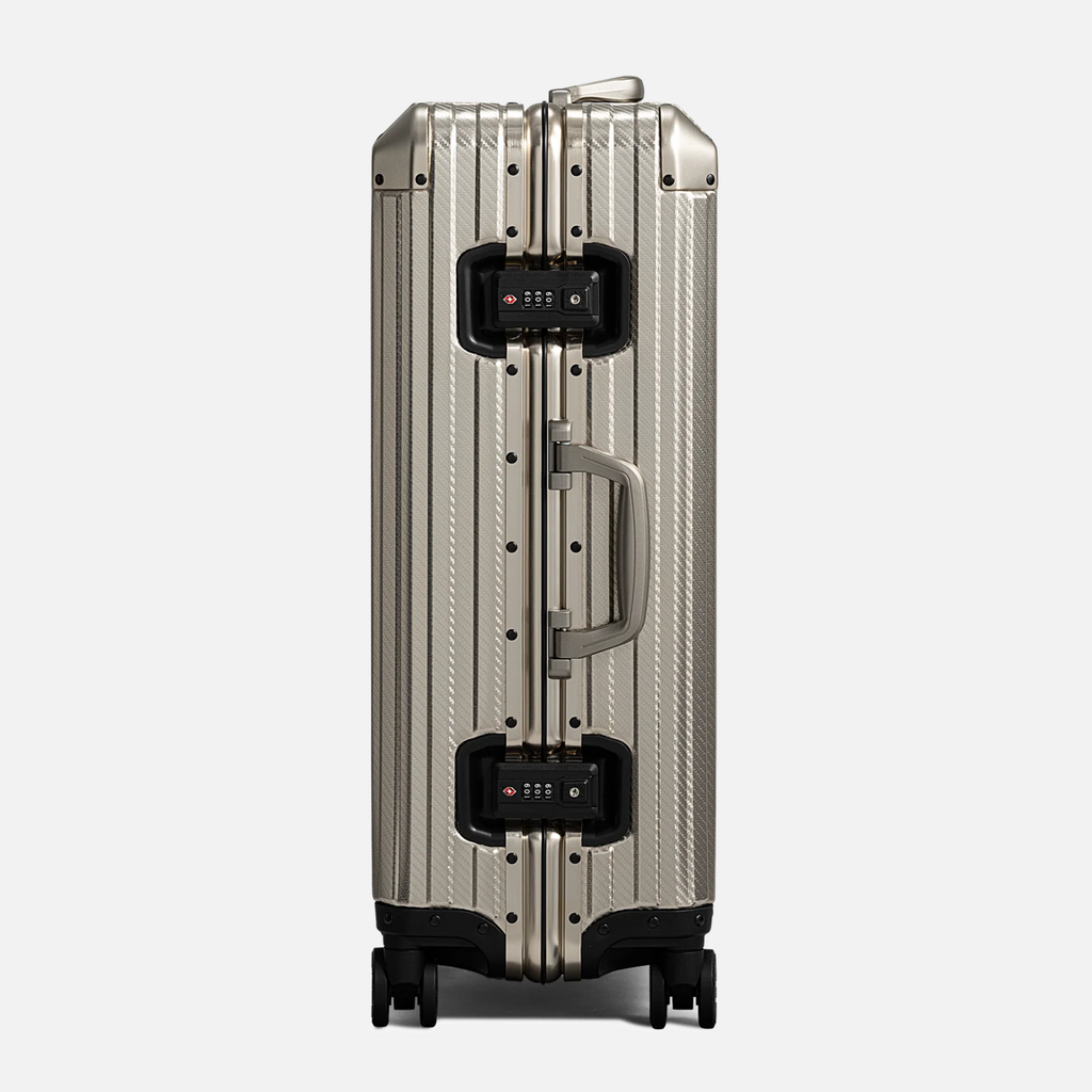 TRAVA ALUMINIUM KUFFERT CHAMPAGNE