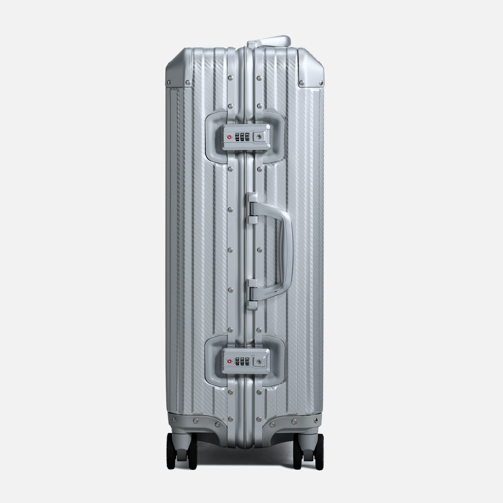 TRAVA ALUMINIUM KUFFERT SØLV