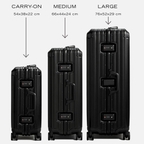 TRAVA ALUMINIUM KUFFERT SORT