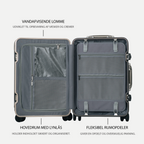 TRAVA ALUMINIUM KUFFERT CHAMPAGNE