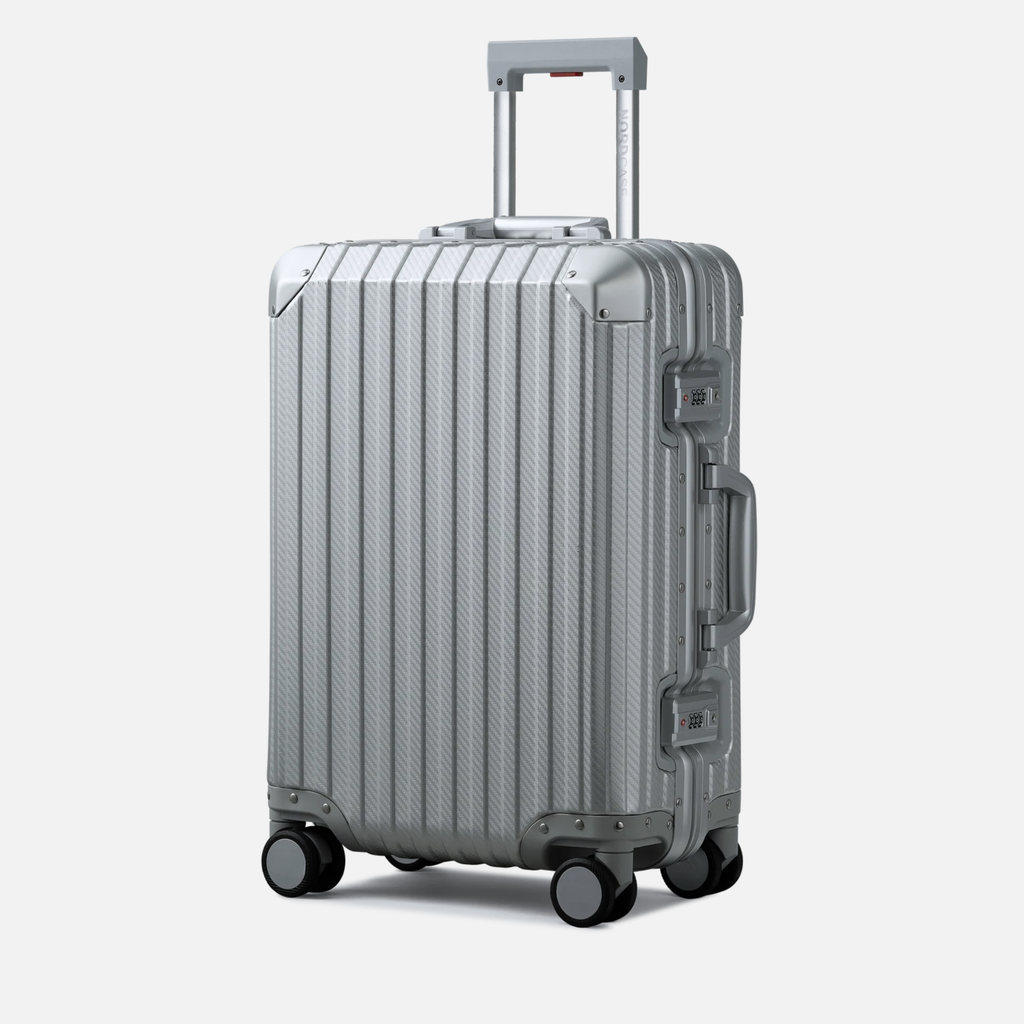 TRAVA ALUMINIUM KUFFERT SØLV