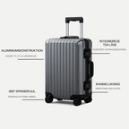 TRAVA ALUMINIUM KUFFERT ANTRACITGRÅ